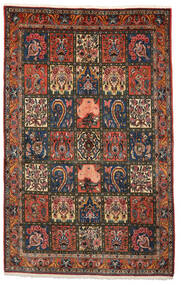  Bakhtiar Collectible Teppe 160X253 Ekte Orientalsk Håndknyttet Svart/Mørk Brun (Ull, Persia/Iran)