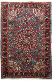  Kerman Teppe 177X271 Ekte Orientalsk Håndknyttet Mørk Rød/Svart (Ull, Persia/Iran)