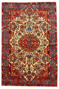  Nahavand Old Teppe 159X240 Ekte Orientalsk Håndknyttet Mørk Rød/Mørk Brun (Ull, Persia/Iran)