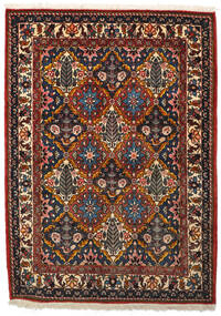  Bakhtiar Collectible Teppe 111X156 Ekte Orientalsk Håndknyttet Svart/Mørk Brun (Ull, Persia/Iran)