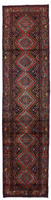  Orientalsk Hosseinabad Teppe Teppe 77X318 Teppeløpere Mørk Rød/Rød (Ull, Persia/Iran)