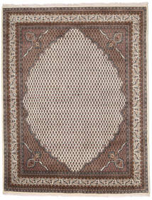  Mir Indisk Teppe 198X254 Ekte Orientalsk Håndknyttet Lysbrun/Beige (Ull, India)