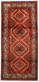  Hosseinabad Teppe 89X192 Ekte Orientalsk Håndknyttet Teppeløpere Rød, Brun (Ull, Persia/Iran)