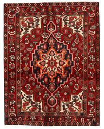  Bakhtiar Teppe 154X198 Ekte Orientalsk Håndknyttet Mørk Rød (Ull, Persia/Iran)