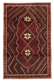  Afshar/Sirjan Teppe 118X188 Ekte Orientalsk Håndknyttet Mørk Rød/Mørk Brun (Ull, Persia/Iran)