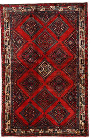  Asadabad Teppe 137X210 Ekte Orientalsk Håndknyttet Mørk Rød/Rød (Ull, )