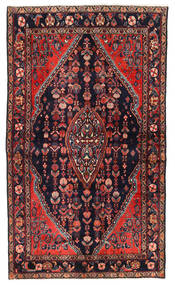  Lillian Teppe 130X220 Ekte Orientalsk Håndknyttet Mørk Rød/Svart (Ull, Persia/Iran)