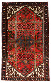  Rudbar Teppe 135X223 Ekte Orientalsk Håndknyttet Mørk Rød/Rust (Ull, Persia/Iran)