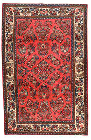  Rudbar Teppe 129X198 Ekte Orientalsk Håndknyttet Mørk Brun/Mørk Rød (Ull, Persia/Iran)