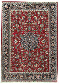  Kashmar Teppe 253X350 Ekte Orientalsk Håndknyttet Mørk Rød/Svart Stort (Ull, Persia/Iran)