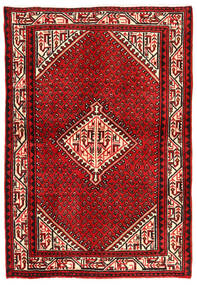 Sarough Teppe 103X153 Ekte Orientalsk Håndknyttet Mørk Rød/Rust (Ull, Persia/Iran)
