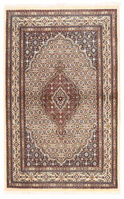  Moud Teppe 96X153 Ekte Orientalsk Håndknyttet Mørk Rød/Mørk Brun ( Persia/Iran)