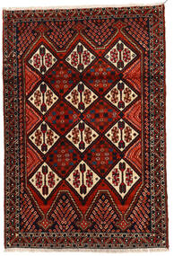 Afshar Teppe 114X167 Ekte Orientalsk Håndknyttet Mørk Rød, Rød (Ull, Persia/Iran)