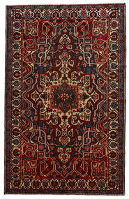  Bakhtiar Teppe 161X257 Ekte Orientalsk Håndknyttet Mørk Brun/Mørk Rød (Ull, Persia/Iran)