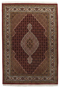 Tabriz Royal Teppe 162X236 Ekte Orientalsk Håndknyttet Mørk Rød/Brun ( India)