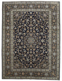  Keshan Teppe 251X340 Ekte Orientalsk Håndknyttet Mørk Blå/Mørk Grå Stort (Ull, Persia/Iran)