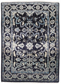  Sarough Teppe 111X156 Ekte Orientalsk Håndknyttet Mørk Lilla/Lys Grå/Mørk Grå (Ull, Persia/Iran)