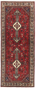  Orientalsk Abadeh Fine Teppe 81X205Løpere Rød/Mørk Rød (Ull, Persia/Iran)