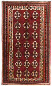  Ghashghai Teppe 146X248 Ekte Orientalsk Håndknyttet Mørk Rød/Mørk Brun (Ull, Persia/Iran)