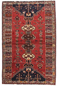  Ghashghai Teppe 165X250 Ekte Orientalsk Håndknyttet Mørk Rød/Mørk Brun (Ull, Persia/Iran)