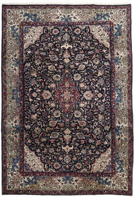  Sarough Teppe 213X309 Ekte Orientalsk Håndknyttet Mørk Blå/Mørk Brun (Ull, Persia/Iran)