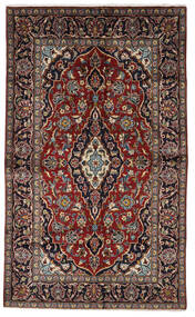  Keshan Teppe 140X234 Ekte Orientalsk Håndknyttet Mørk Rød/Mørk Brun (Ull, Persia/Iran)