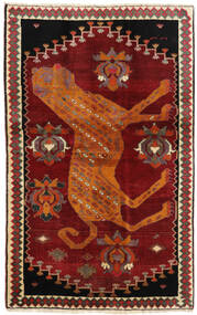  Ghashghai Teppe 118X188 Ekte Orientalsk Håndknyttet Mørk Rød/Rust (Ull, Persia/Iran)