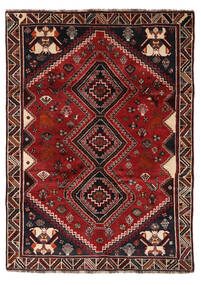  Ghashghai Teppe 182X244 Ekte Orientalsk Håndknyttet Mørk Rød/Mørk Brun (Ull, Persia/Iran)