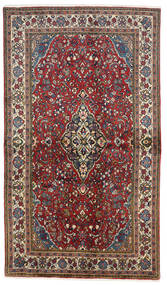  Sarough Teppe 120X210 Ekte Orientalsk Håndknyttet Mørk Rød/Mørk Brun (Ull, Persia/Iran)