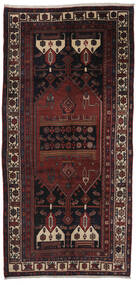  Gholtogh Teppe 160X335 Ekte Orientalsk Håndknyttet Teppeløpere Svart/Mørk Brun (Ull, Persia/Iran)