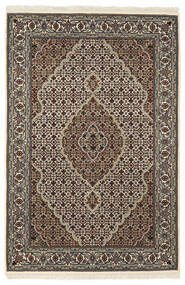  Tabriz Royal Teppe 125X189 Ekte Orientalsk Håndknyttet Brun, Svart ( India)