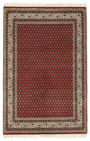  Mir Indisk Teppe 115X175 Ekte Orientalsk Håndknyttet Mørk Rød, Brun (Ull, India)