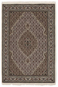  Tabriz Royal Teppe 125X184 Ekte Orientalsk Håndknyttet Svart/Mørk Brun ( India)