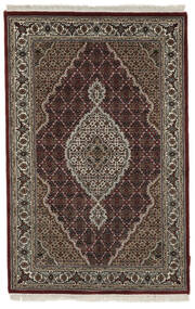  Tabriz Royal Teppe 118X180 Ekte Orientalsk Håndknyttet Brun, Svart ( India)