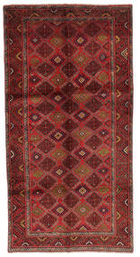  Beluch Teppe 161X301 Ekte Orientalsk Håndknyttet Mørk Rød, Svart (Ull, Persia/Iran)
