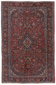  Keshan Teppe 131X202 Ekte Orientalsk Håndknyttet Svart/Mørk Brun (Ull, Persia/Iran)