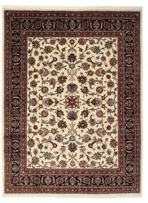  Sarough Teppe 180X238 Ekte Orientalsk Håndknyttet Svart/Mørk Brun (Ull, Persia/Iran)