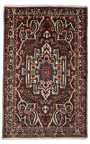  Bakhtiar Teppe 165X250 Ekte Orientalsk Håndknyttet Svart/Mørk Brun (Ull, Persia/Iran)