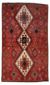  Ghashghai Teppe 128X211 Ekte Orientalsk Håndknyttet Mørk Rød/Svart (Ull, Persia/Iran)