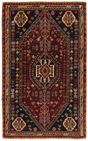  Ghashghai Teppe 103X170 Ekte Orientalsk Håndknyttet Svart/Mørk Brun (Ull, Persia/Iran)