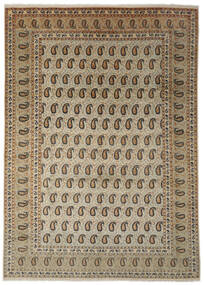  Najafabad Teppe 278X383 Ekte Orientalsk Håndknyttet Mørk Brun/Svart Stort (Ull, Persia/Iran)