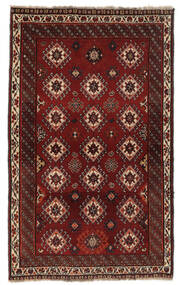  Ghashghai Fine Teppe 97X158 Persisk Ullteppe Svart/Mørk Rød Lite Teppe 