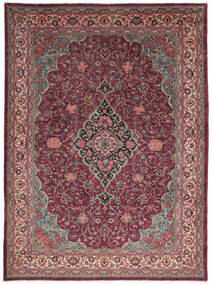  Mahal Teppe 305X418 Ekte Orientalsk Håndknyttet Mørk Rød/Svart Stort (Ull, Persia/Iran)