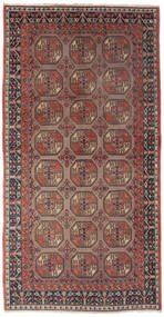  Antikke Khotan Ca. 1900 Teppe 190X333 Ekte Orientalsk Håndknyttet Mørk Brun/Svart (Ull, Kina)