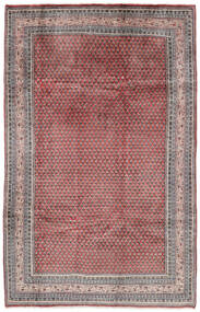  Sarough Mir Teppe 188X290 Ekte Orientalsk Håndknyttet Mørk Rød/Mørk Brun/Svart (Ull, Persia/Iran)