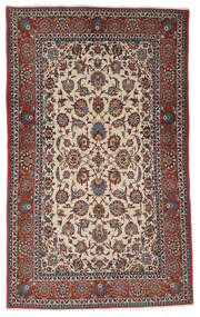  Antikke Isfahan Ca. 1900 Teppe 148X242 Ekte Orientalsk Håndknyttet Svart/Mørk Brun (Ull, Persia/Iran)