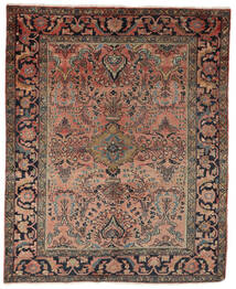  Antikke Lillian Ca. 1900 Teppe 158X195 Ekte Orientalsk Håndknyttet Mørk Brun/Svart (Ull, Persia/Iran)