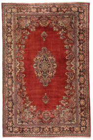 Antikke Sarough Ca. 1900 Teppe 310X465 Mørk Rød/Brun Stort (Ull, Persia/Iran)
