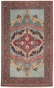  Orientalsk Tabriz 70 Raj Silkerenning Ca.1940 Teppe Teppe 341X557 Mørk Rød/Brun Stort ( Persia/Iran)