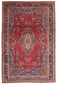  Mahal Teppe 215X320 Ekte Orientalsk Håndknyttet Mørk Brun/Svart/Mørk Rød (Ull, Persia/Iran)